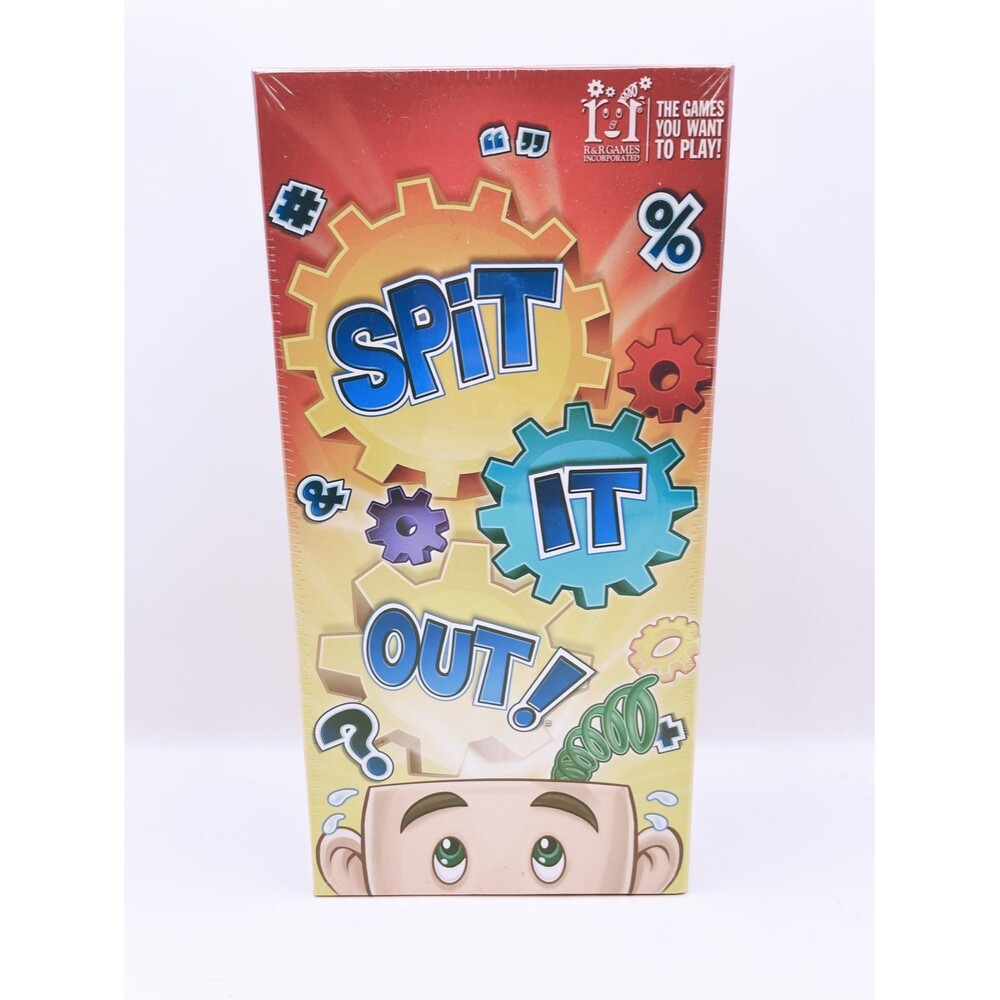 SPIT IT OUT Trivia Card Game For 3-8 Players Ages 10+ / 3-6 Players NEW SEALED